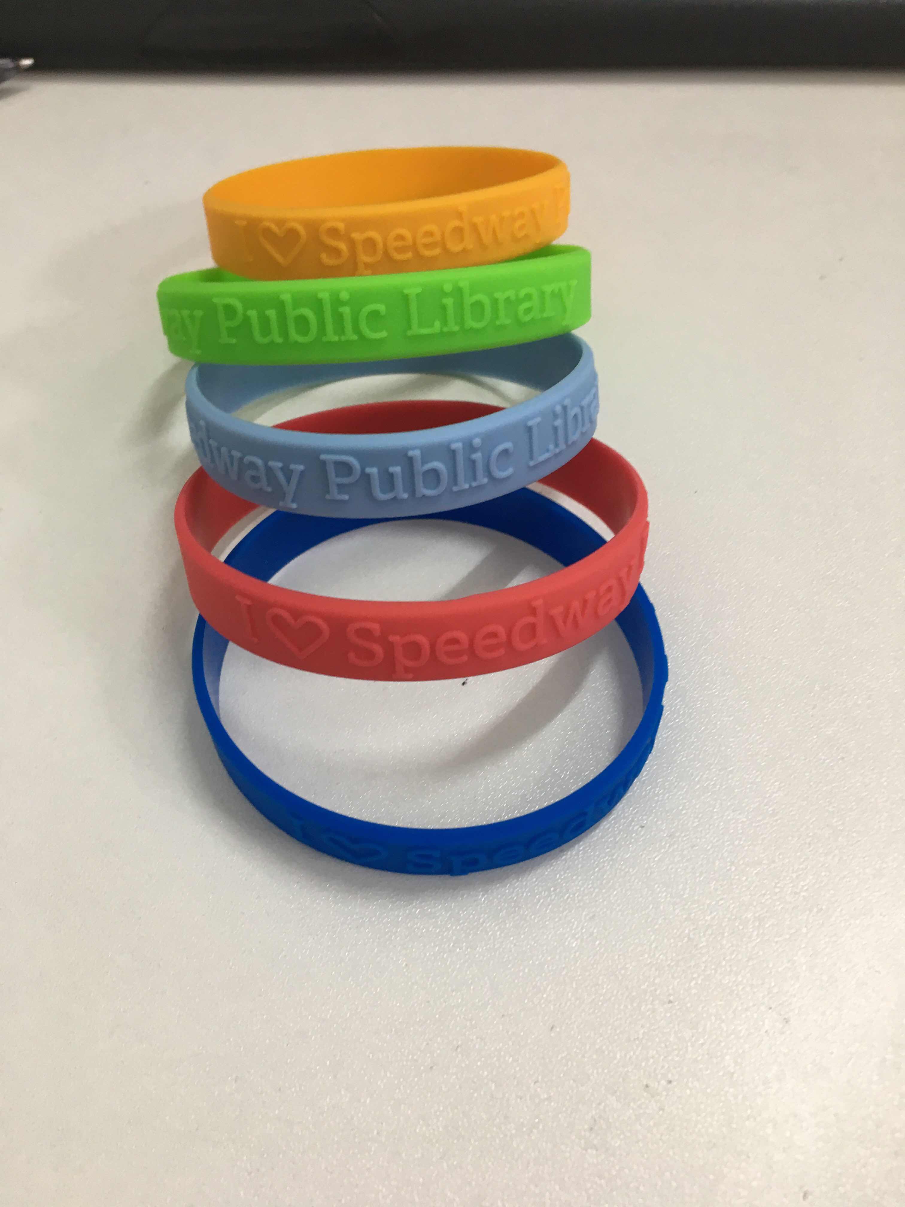1 1/2 Inch Embossed Silicone Wristband 5