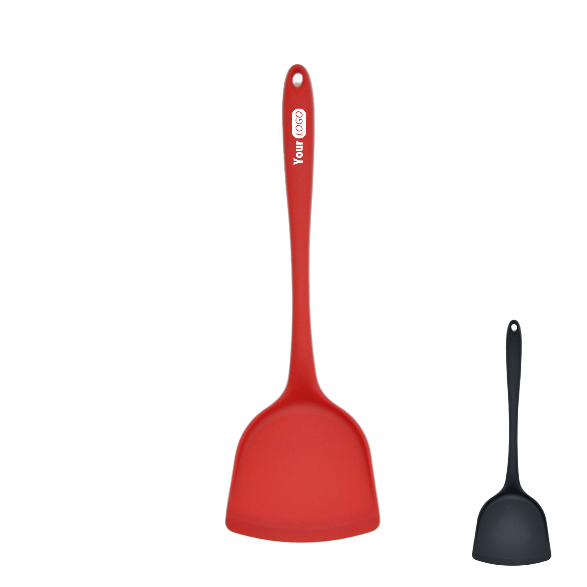 Custom Logo Red Kitchen Silicone Turner 4