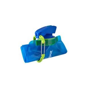 Snap Button Foldable Water Pack With Carabiner 7