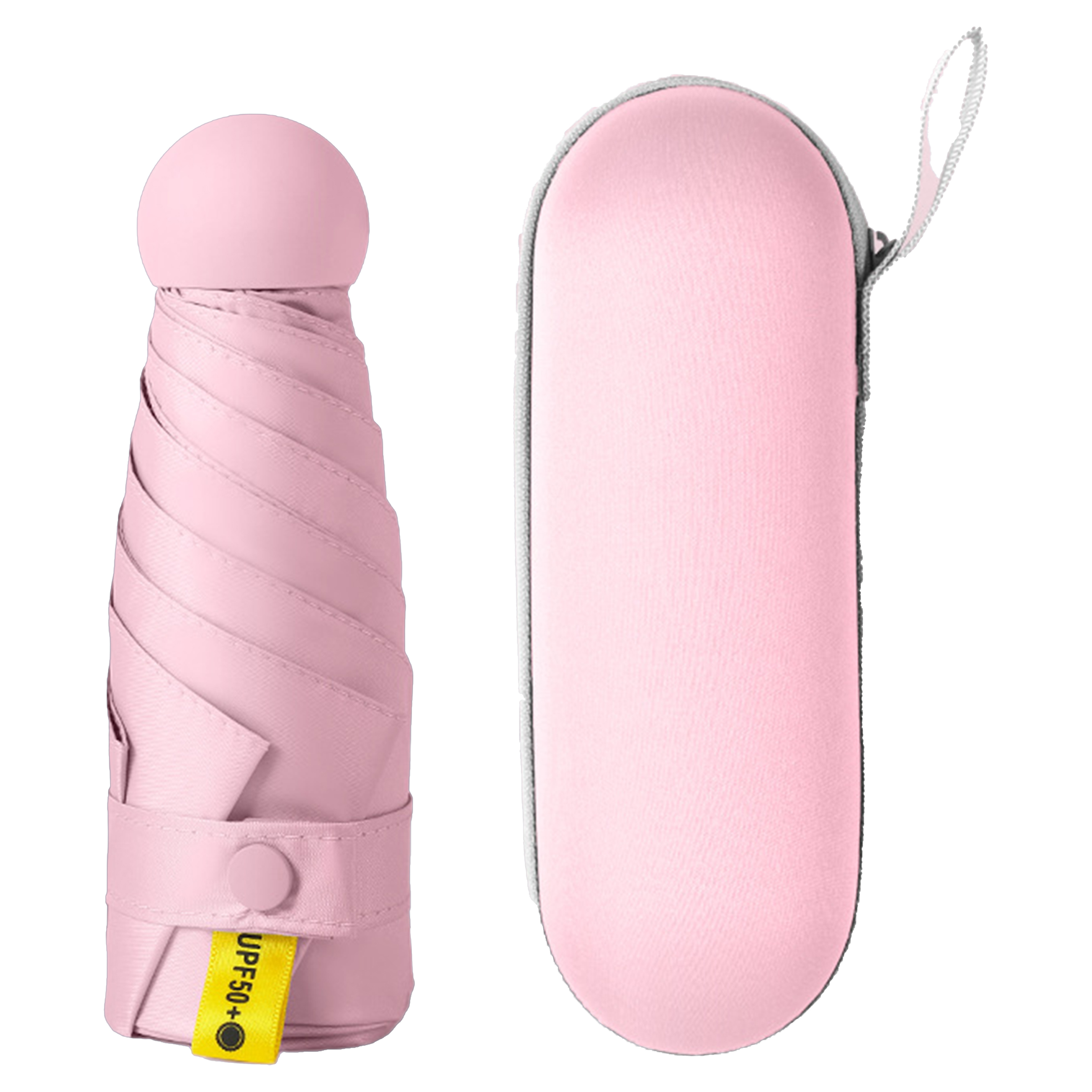 Fibre Portable Capsule Pocket Folding Umbrella 12