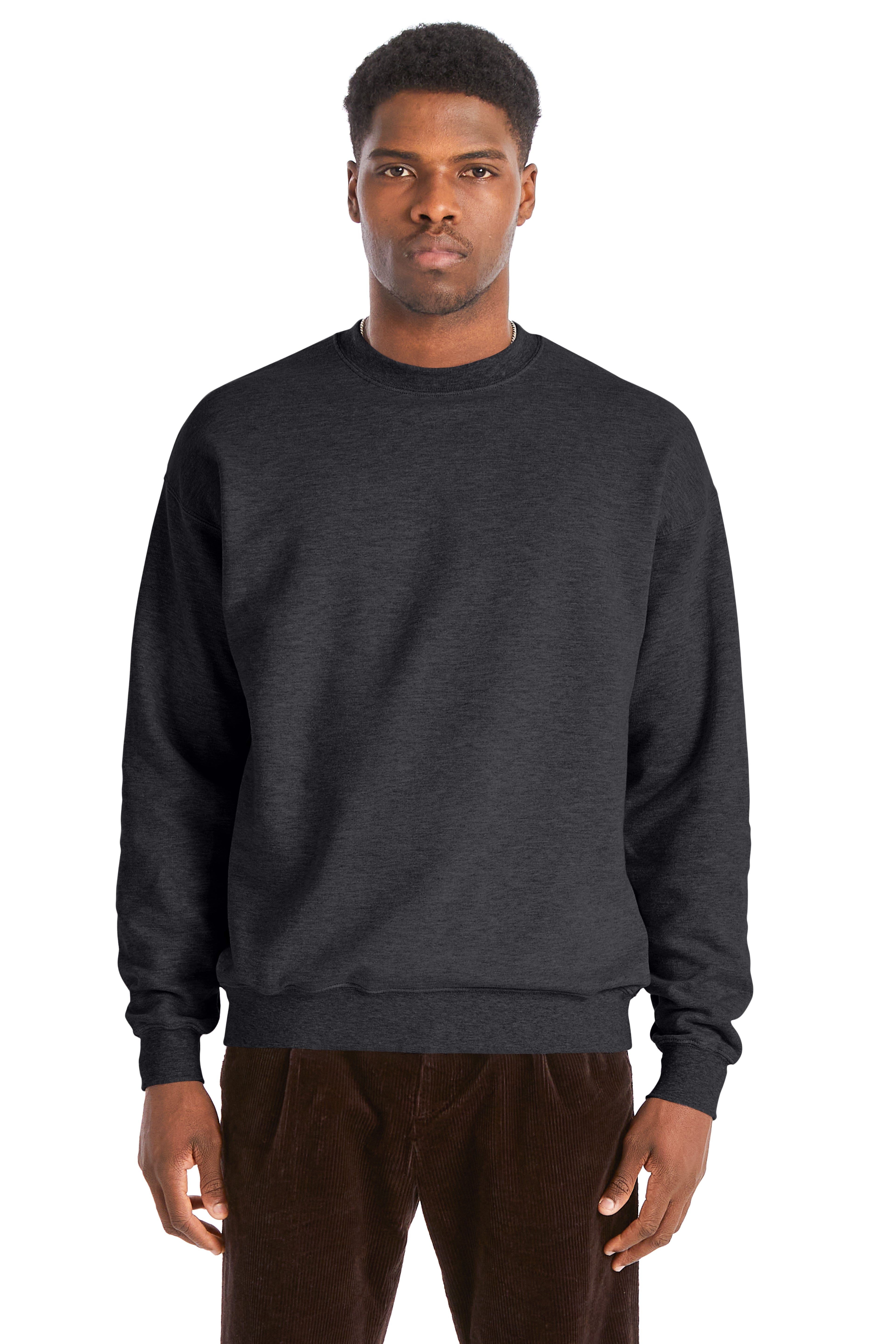 Hanes Perfect Sweat Crewneck, custom hoodie or sweatshirt with logo imprint 10
