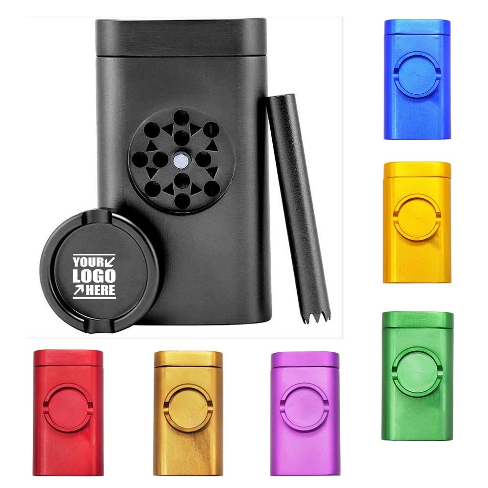 Portable Storage Box Container And Grinder Set 2