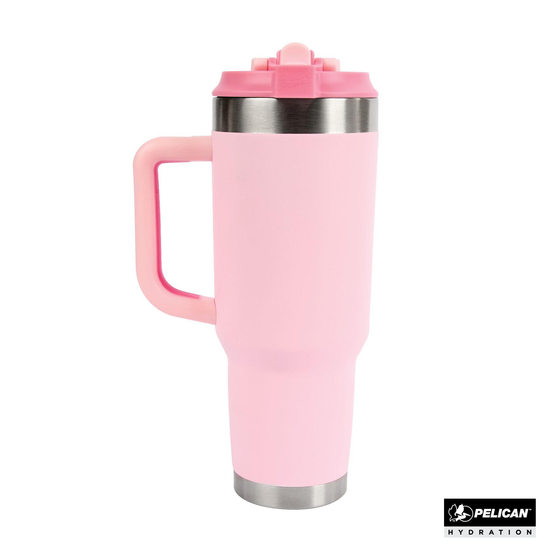 Pelican Porter™ Dual 40 oz. Dual Lid, Recycled Double Wall Stainless Steel Travel Tumbler 51