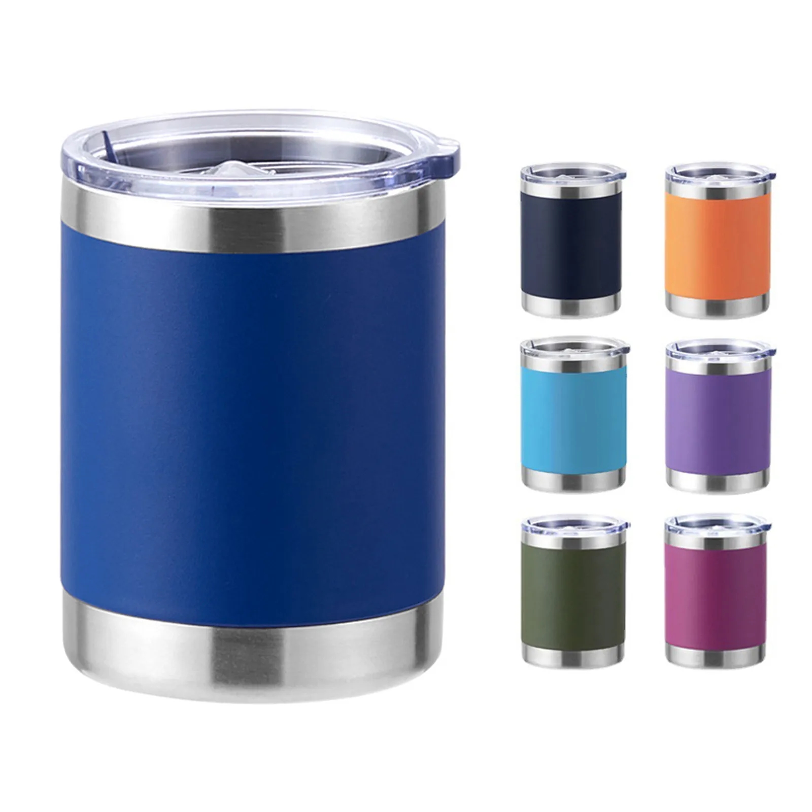 10oz Vacuum Insulated Tumbler with Slider Lid 8