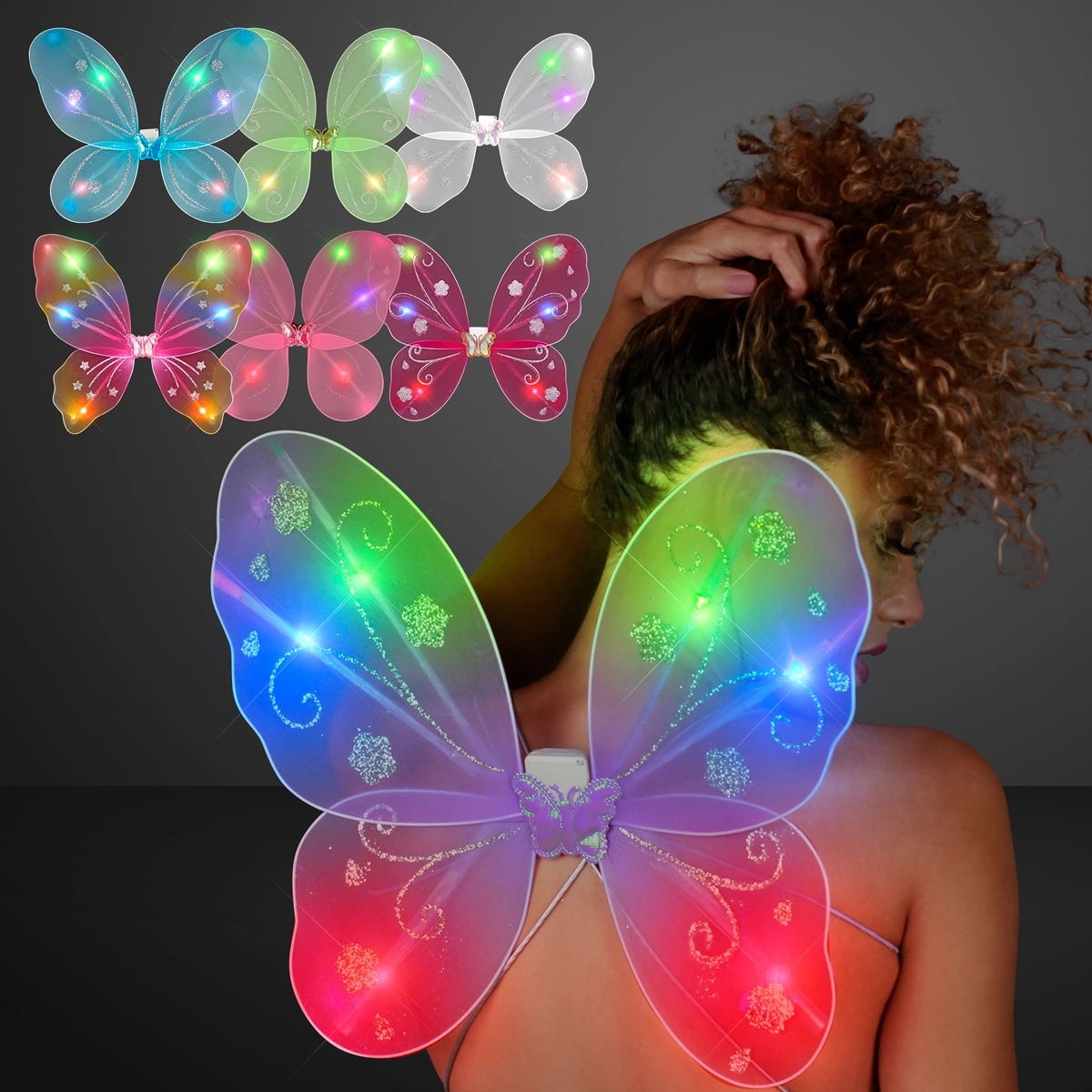 Blinking butterfly wings 3