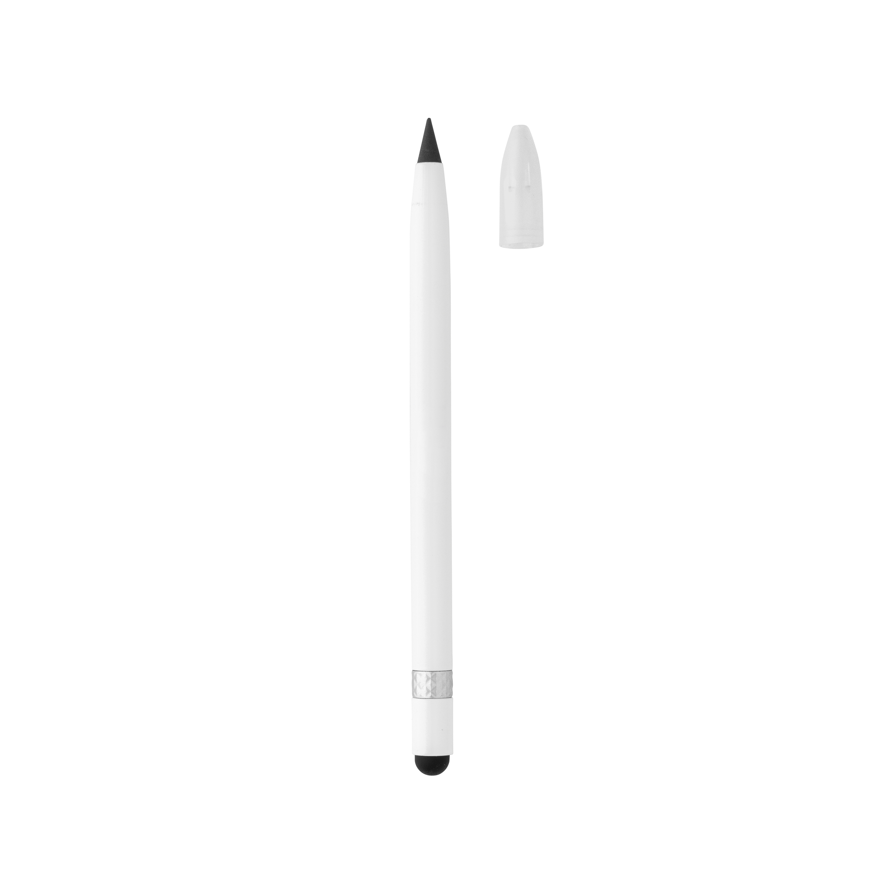 Aluminum Inkless Pen with Eraser 23