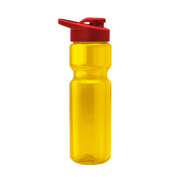 Blazer 28oz Transparent Bike Bottle w/Drink-thru Lid 530