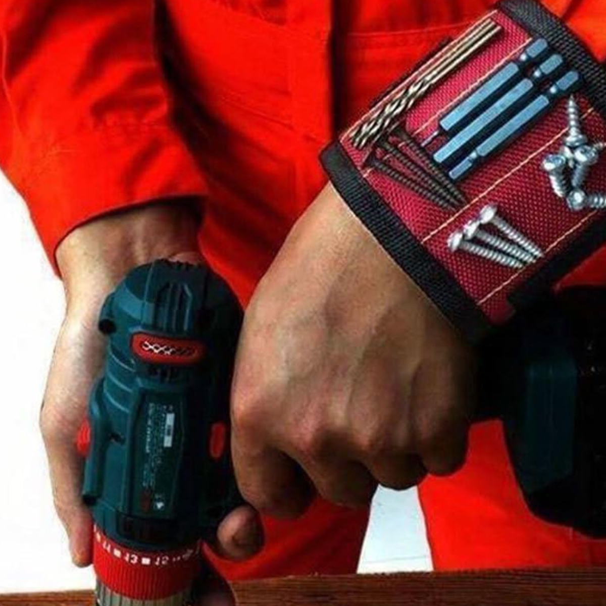 Tactical Magnetic Wrist Strap Tool Organizer 3