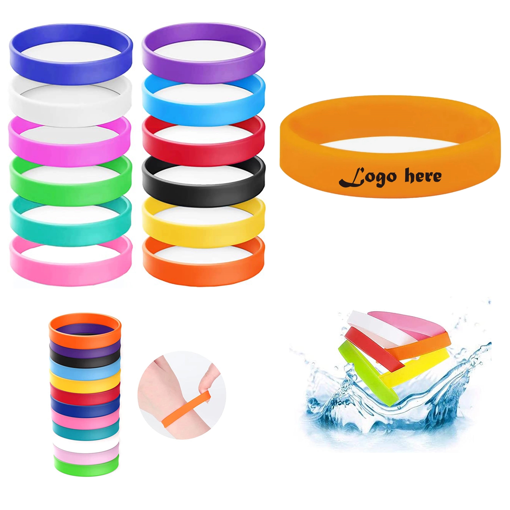 Promotional Wholesale Bracelet Awareness Wristband 9