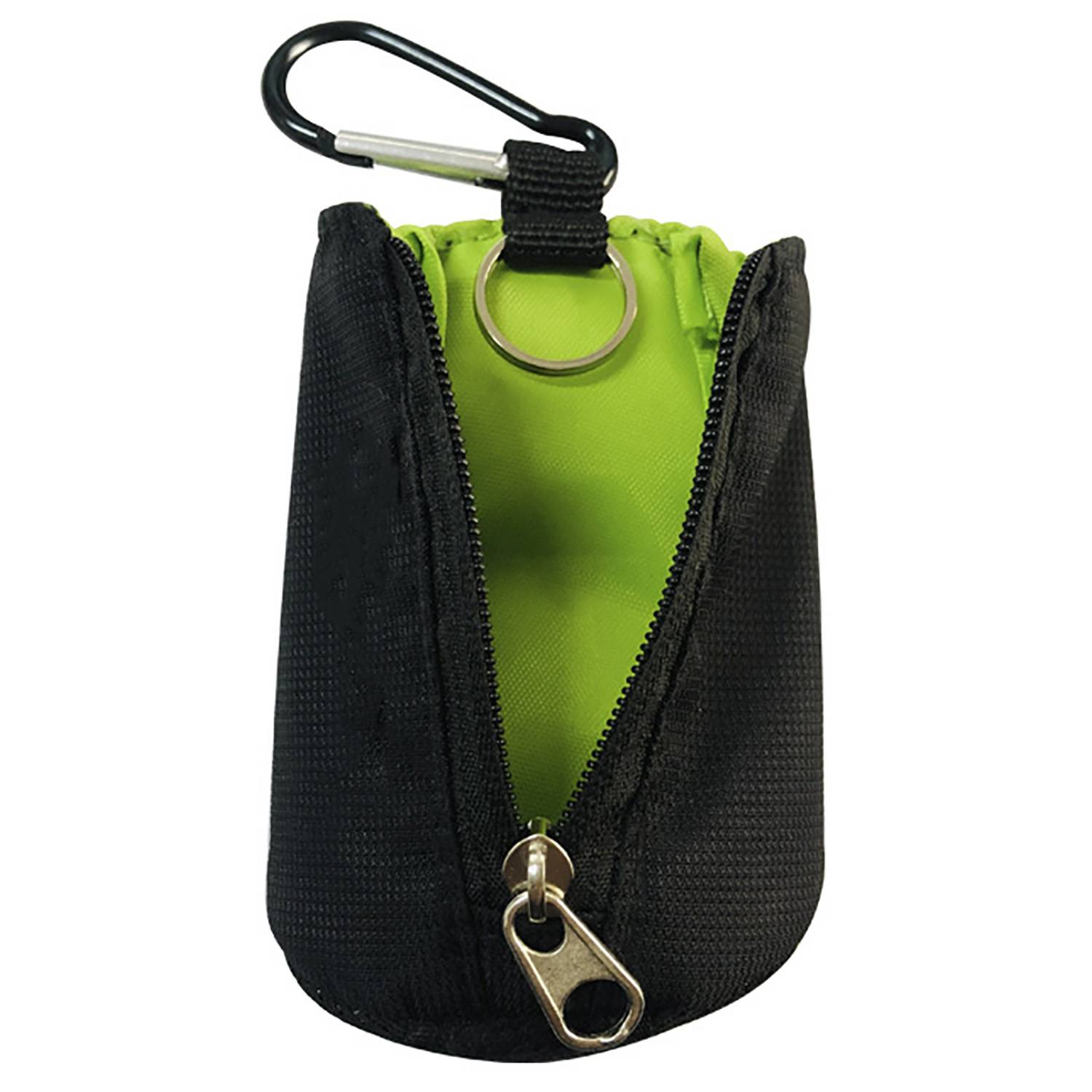 Mini Polyester Golf Ball Pouch w/ Carabiner 3