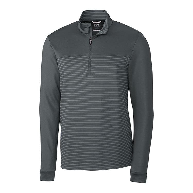 Cutter and Buck Traverse Stripe Quarter Zip 2