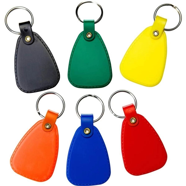Custom Western Saddle PVC Key Tag 2