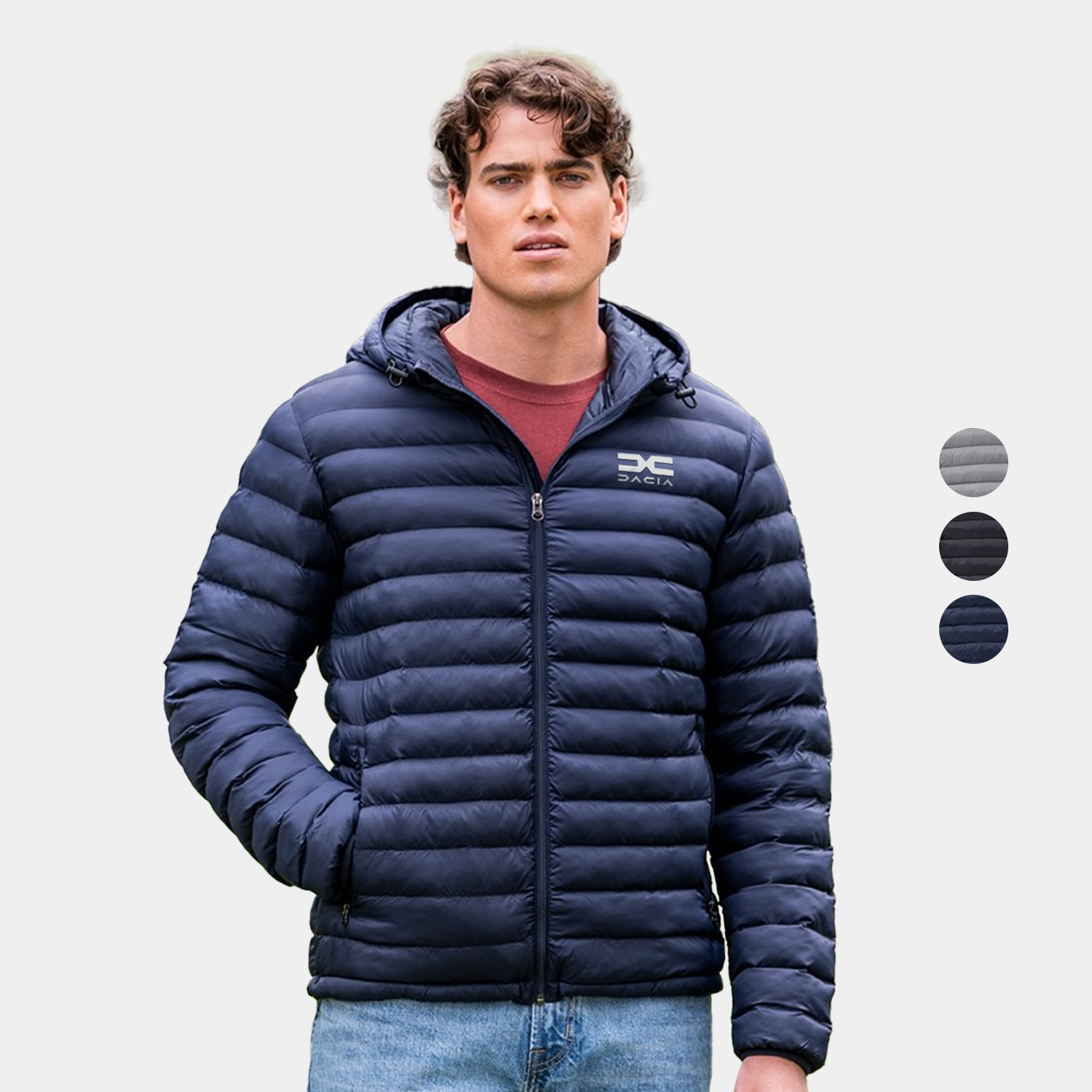 Weatherproof® Men’s Water-Resistant Puffer Jacket with Hood 2