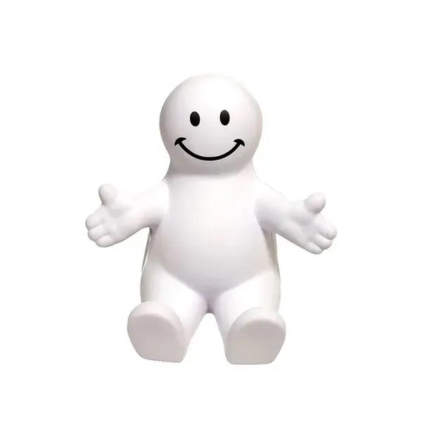 Squeezable Smile Face Phone Holder 4