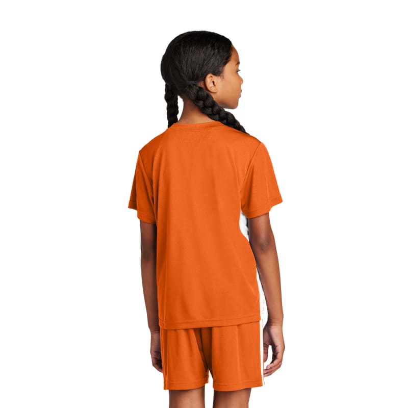 Sport-Tek Youth Competitor United V-Neck 49