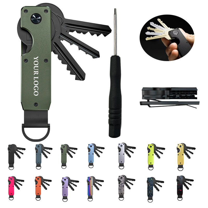 EDC Organizer Keychain Compact Key Holder 2