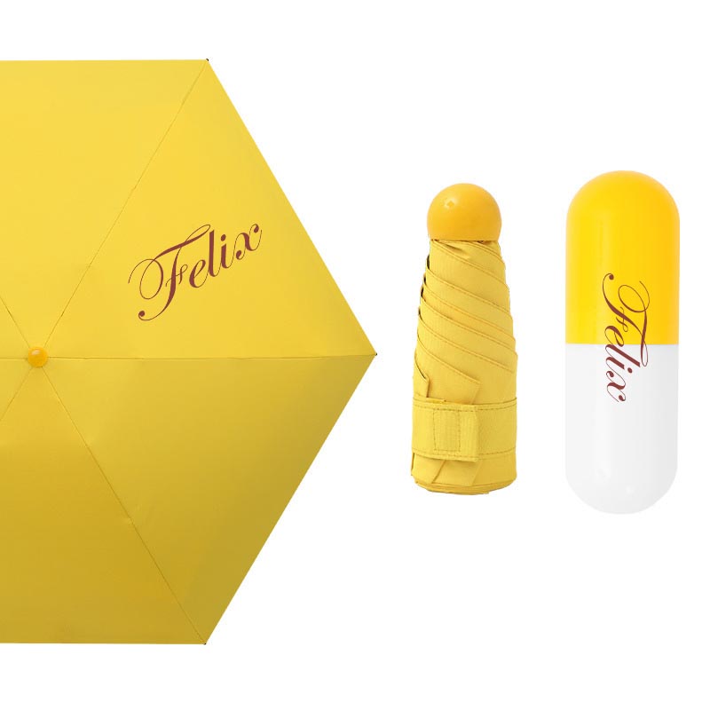 Compact Travel Foldable Capsule Umbrella 1