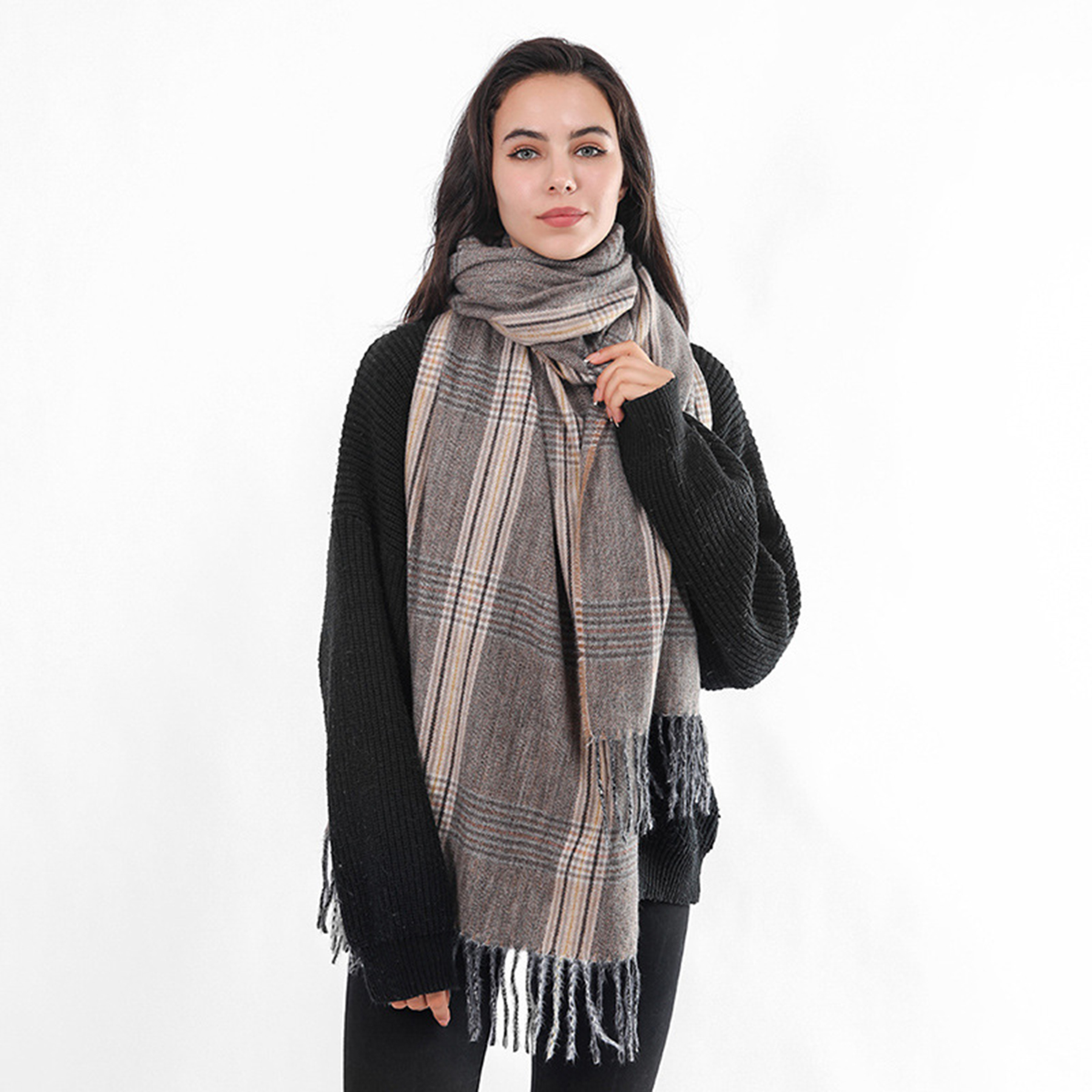 Warm Imitation Cashmere Scarf 4