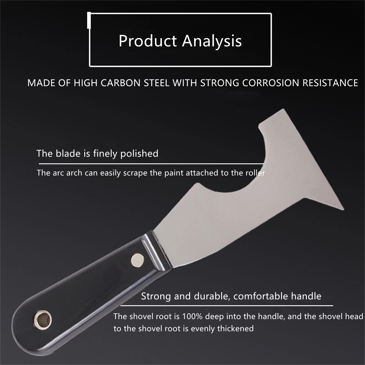 Paint Scraper Spackle Tool 3