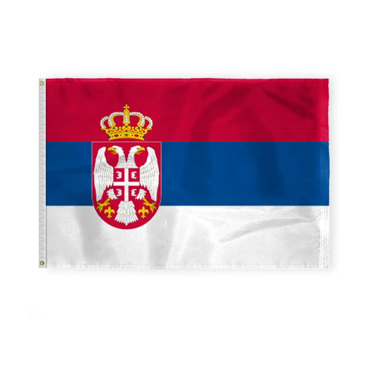 World Flag - Serbia With Seal 5