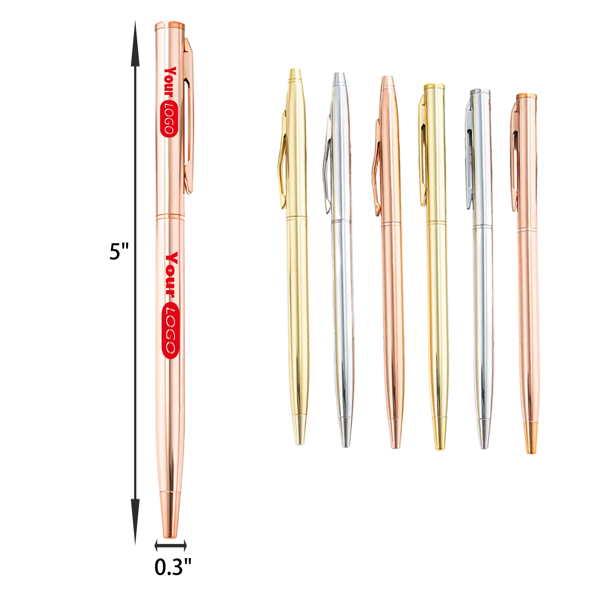 Clip Metal Ballpoint Pen 3