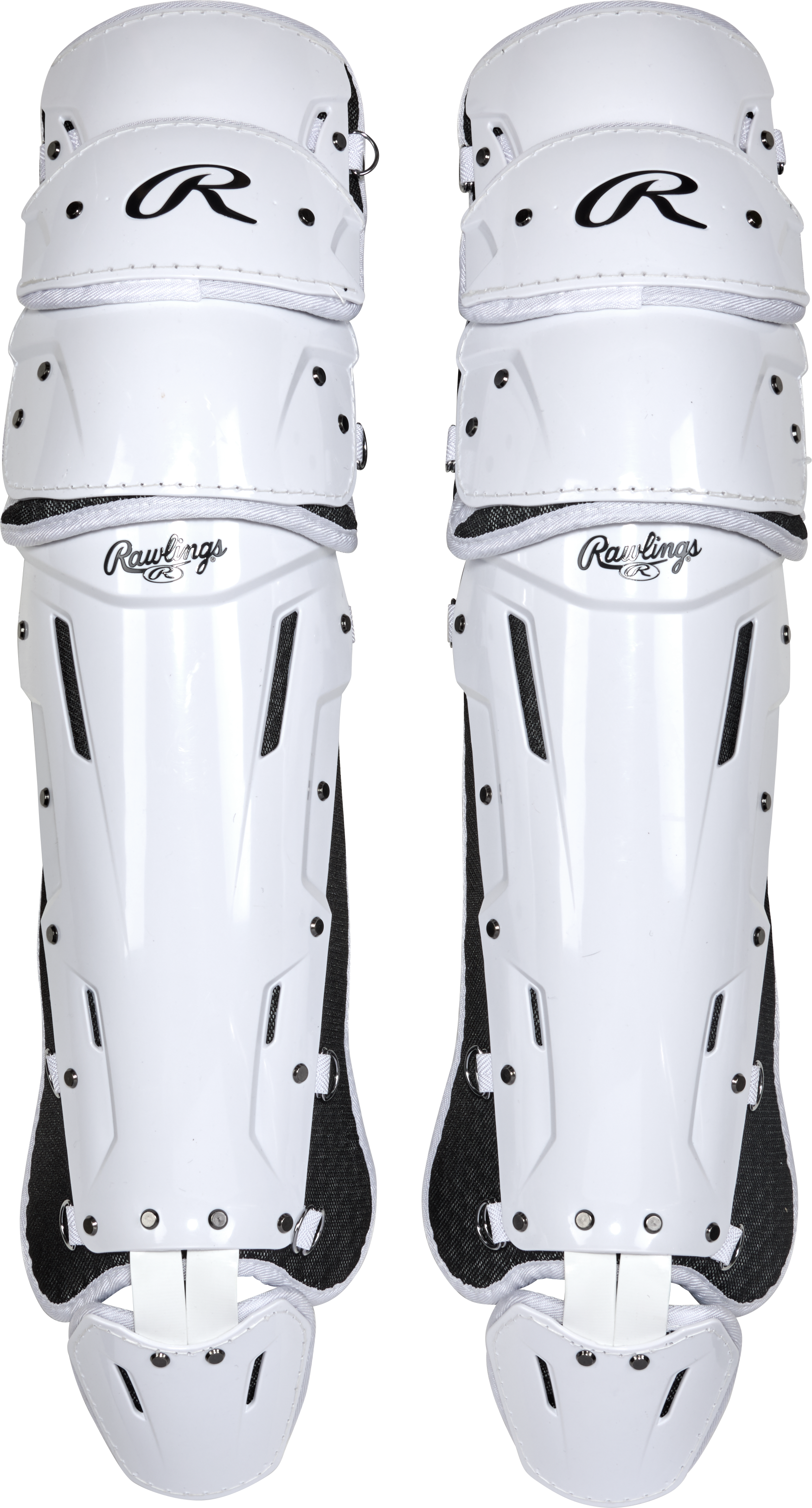 Rawlings Mach Pro Series Catcher's Leg Guards | Adjustable Fit 8