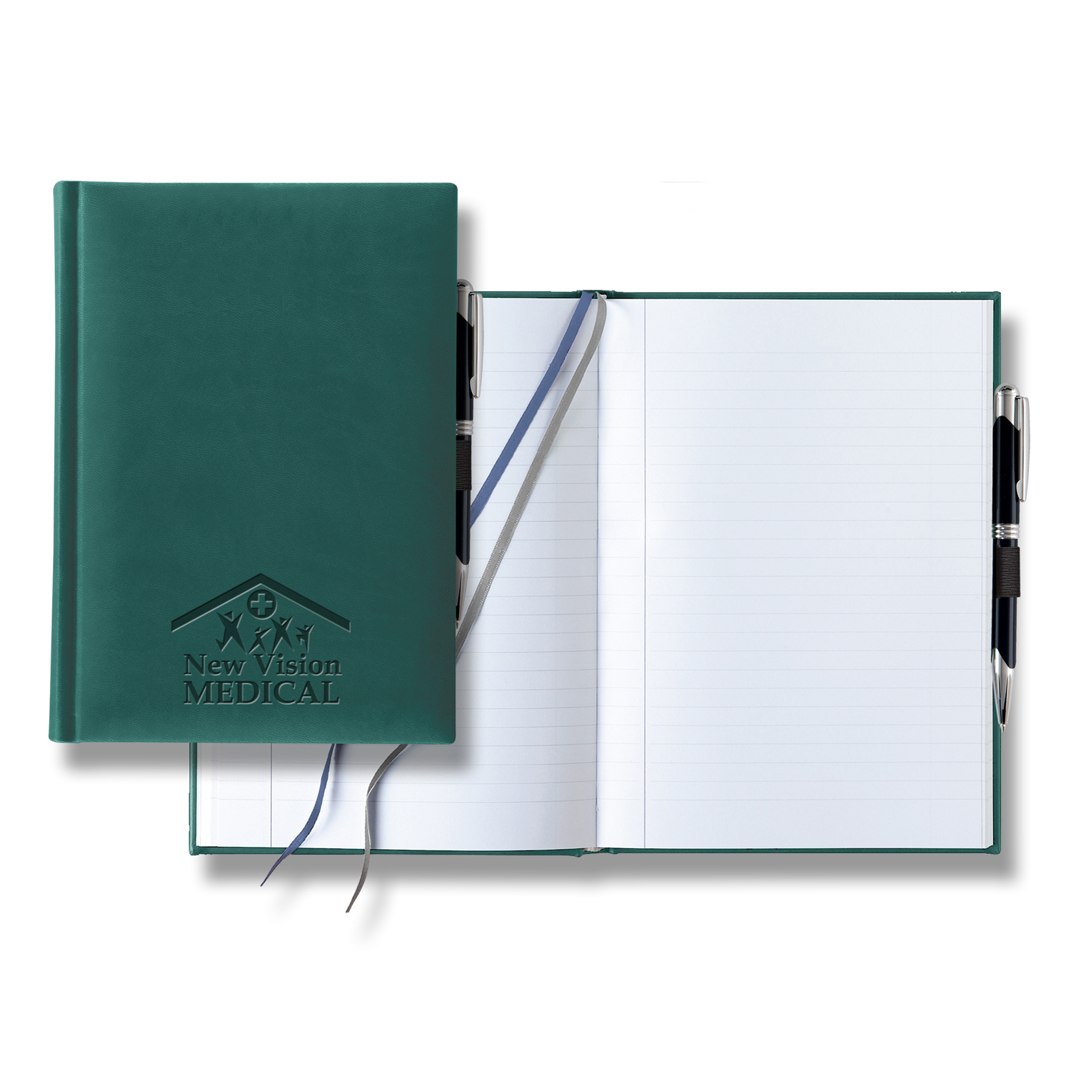 Castelli Tucson  Grande Lined White Page Journal with Pen & Loop 27