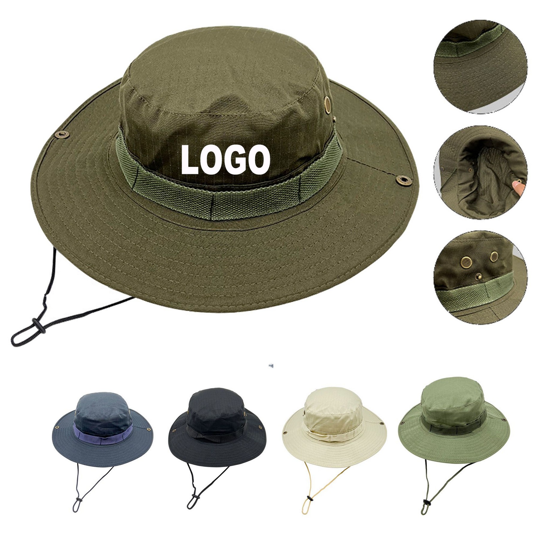 Summer Military Sun Hat