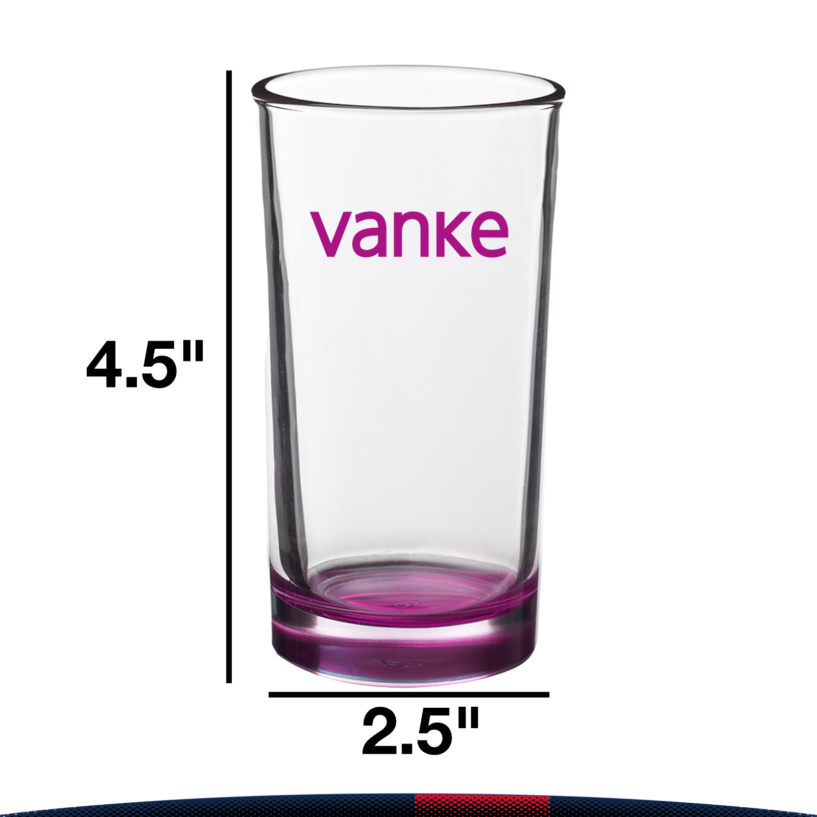 7 oz. Clear Beer Glasses 10
