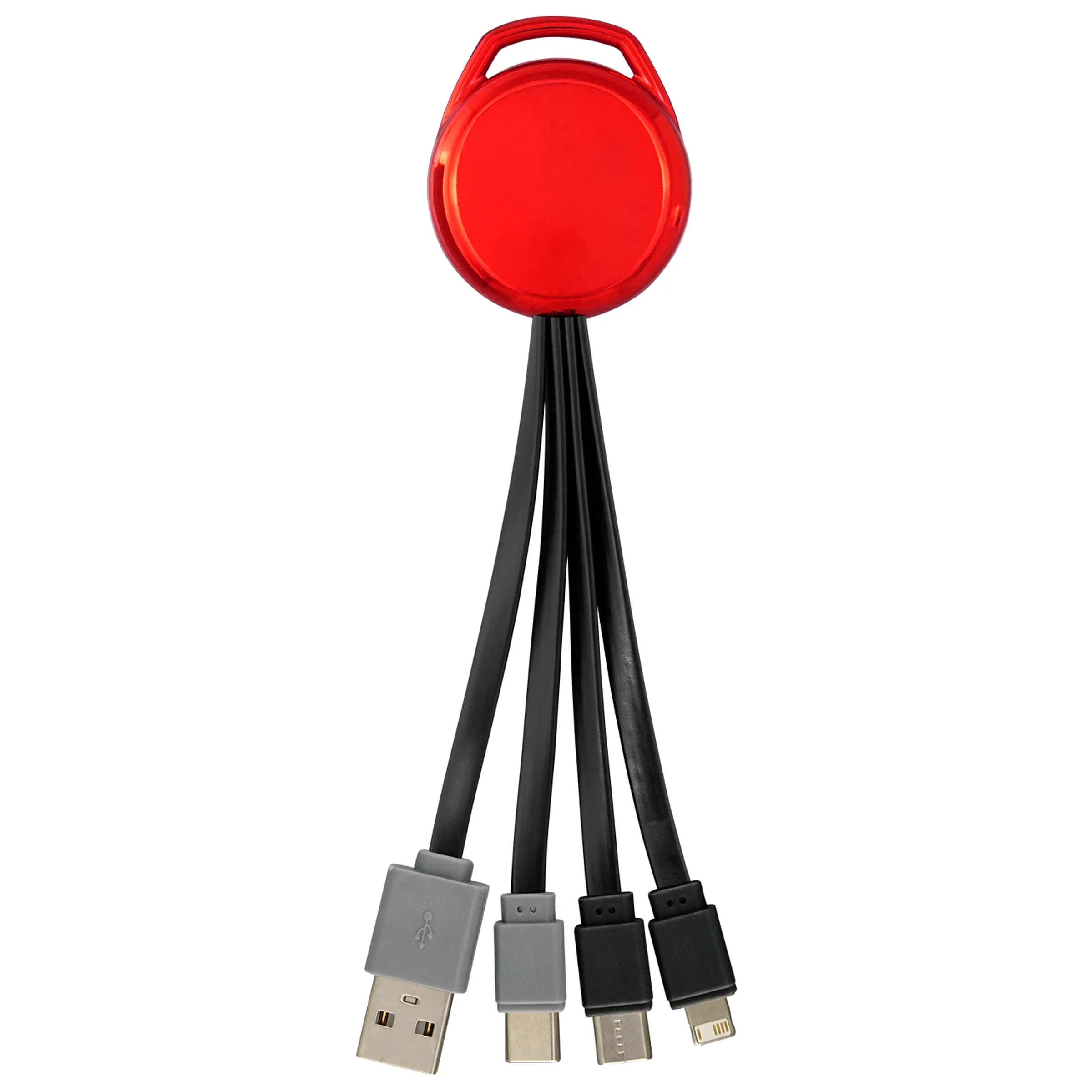 Metallic Vivid Dual Input 3-in-1 Charging Cable 23