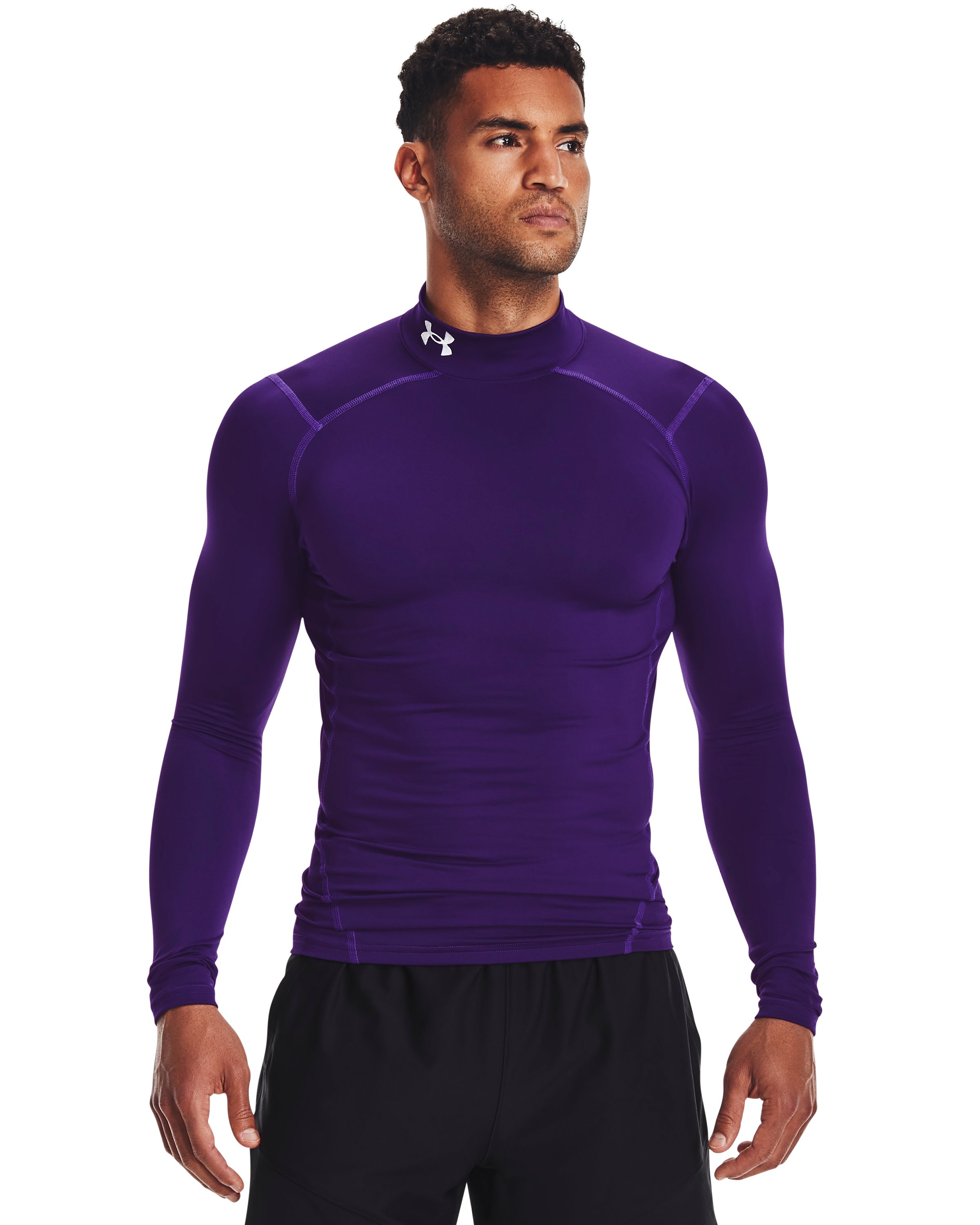 ColdGear Men's Compression Mock Long Sleeve 5