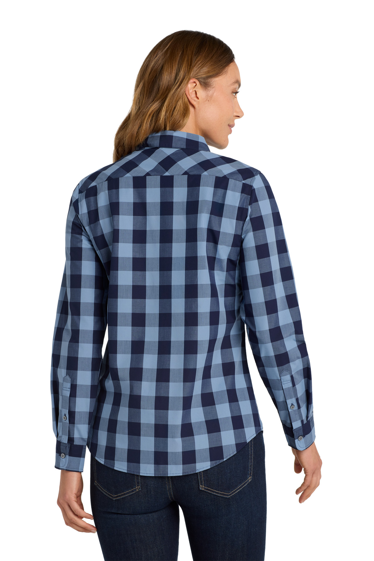 Port Authority Women's Everyday Plaid Shirt. LW670 3