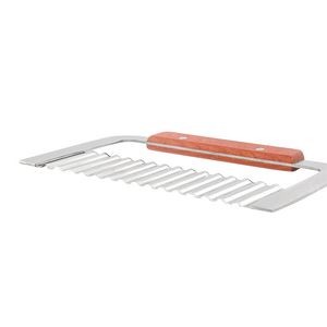 Crinkle Blade Wavy Slicer Cutter Knife Stainless Steel Tool 16