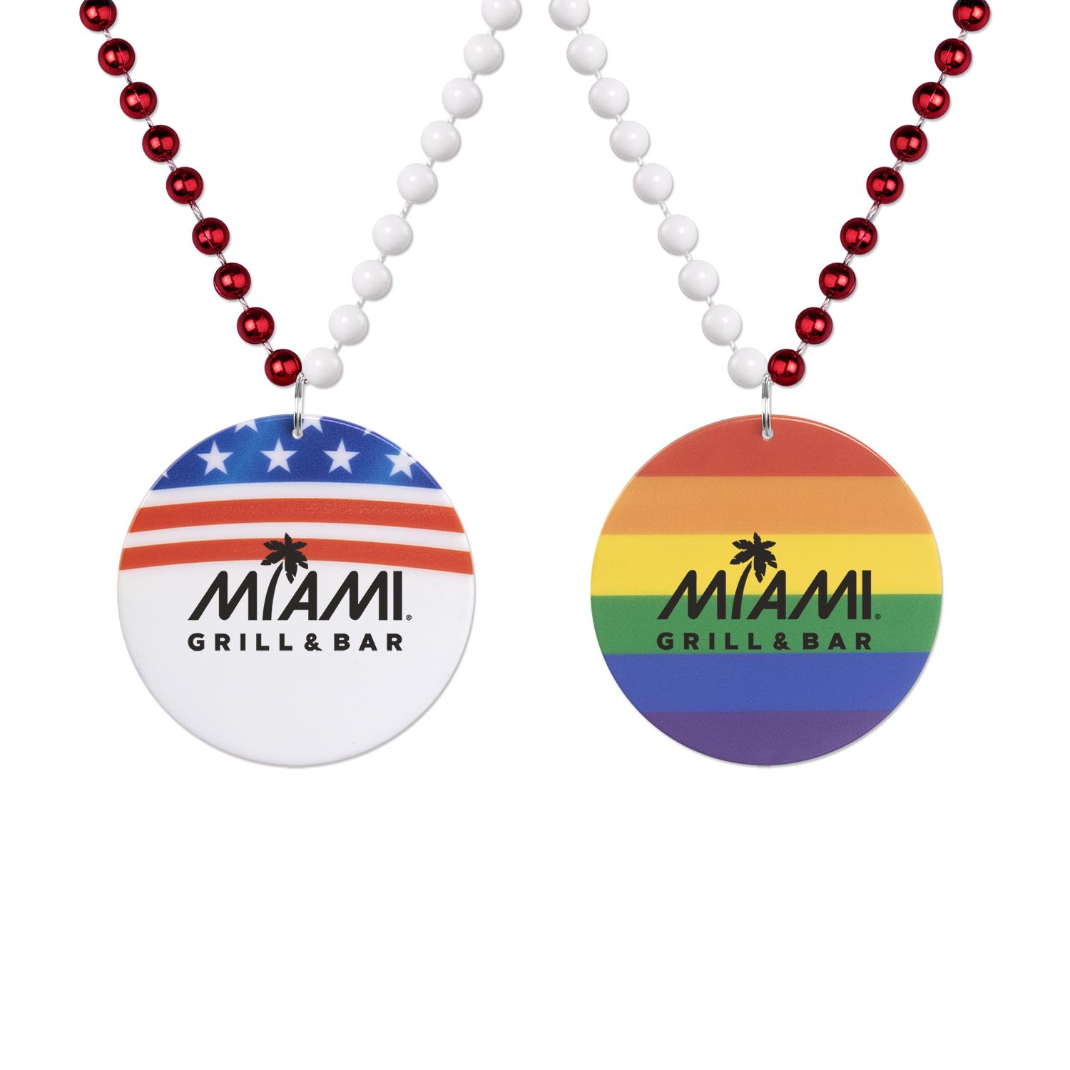 Patriotic/Pride Medallion Beads 1