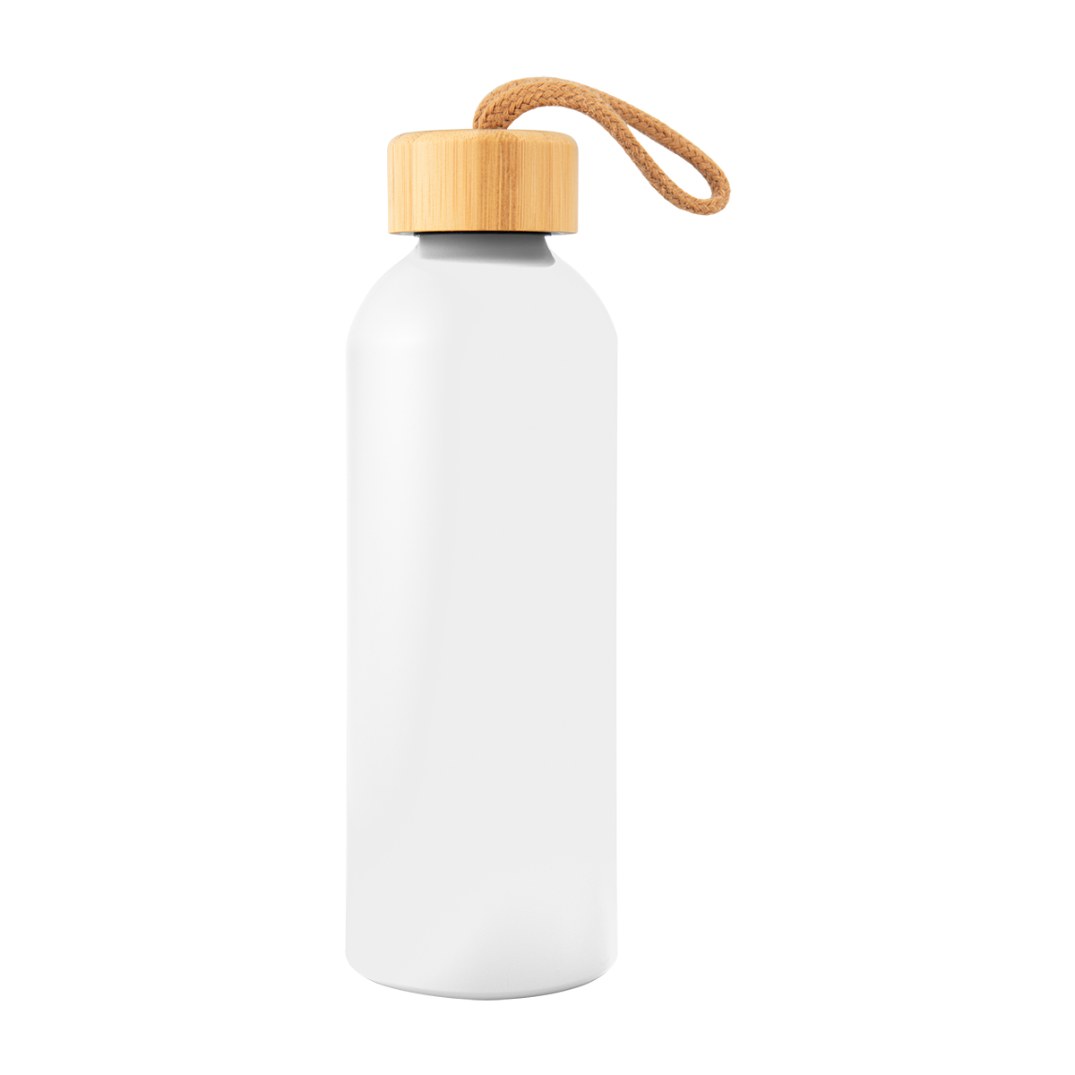 25 Oz. Full Laser Blaire Recycled Aluminum Bottle With Bamboo Lid, custom water bottle with logo imprint 5