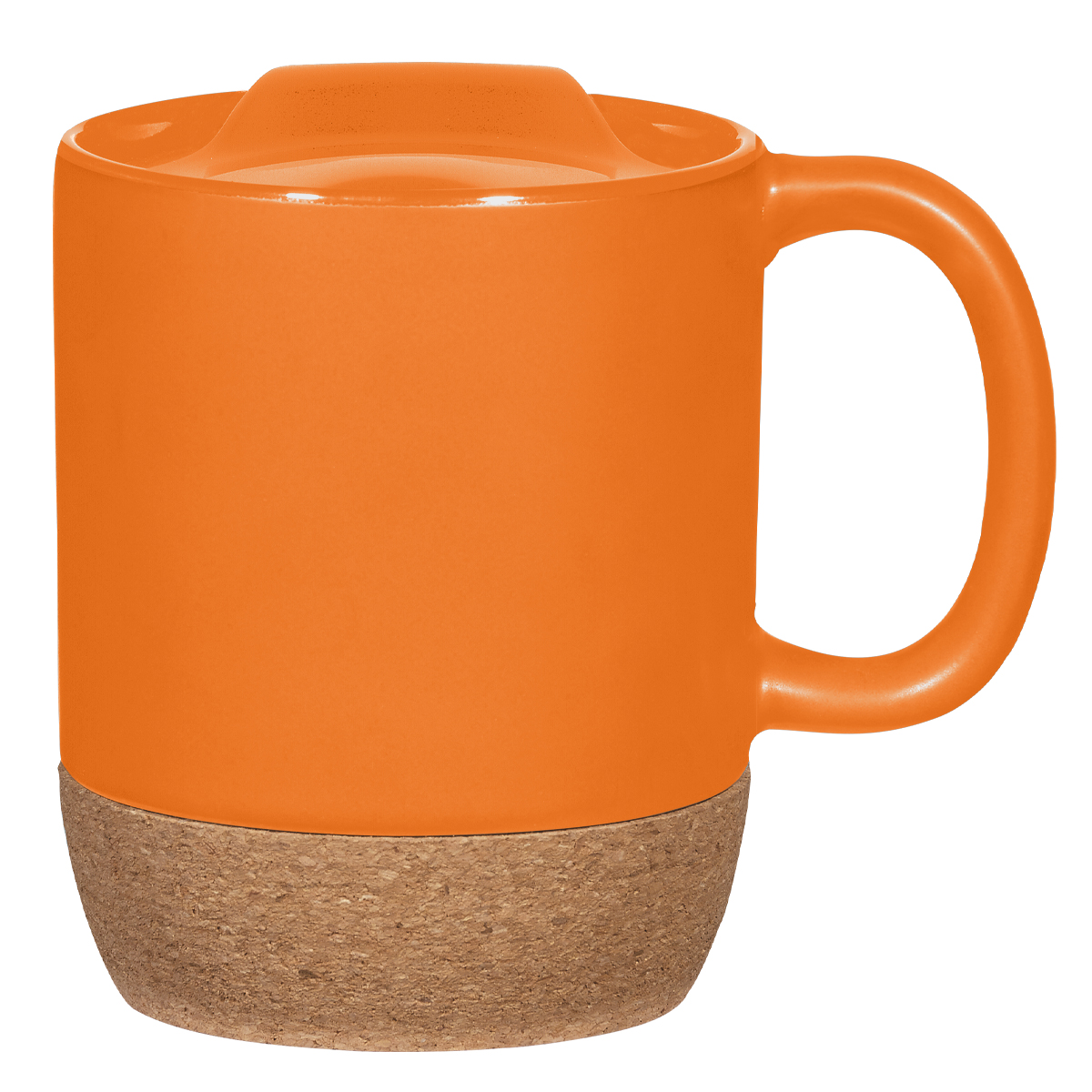 14 Oz. Cork Base Ceramic Mug 15