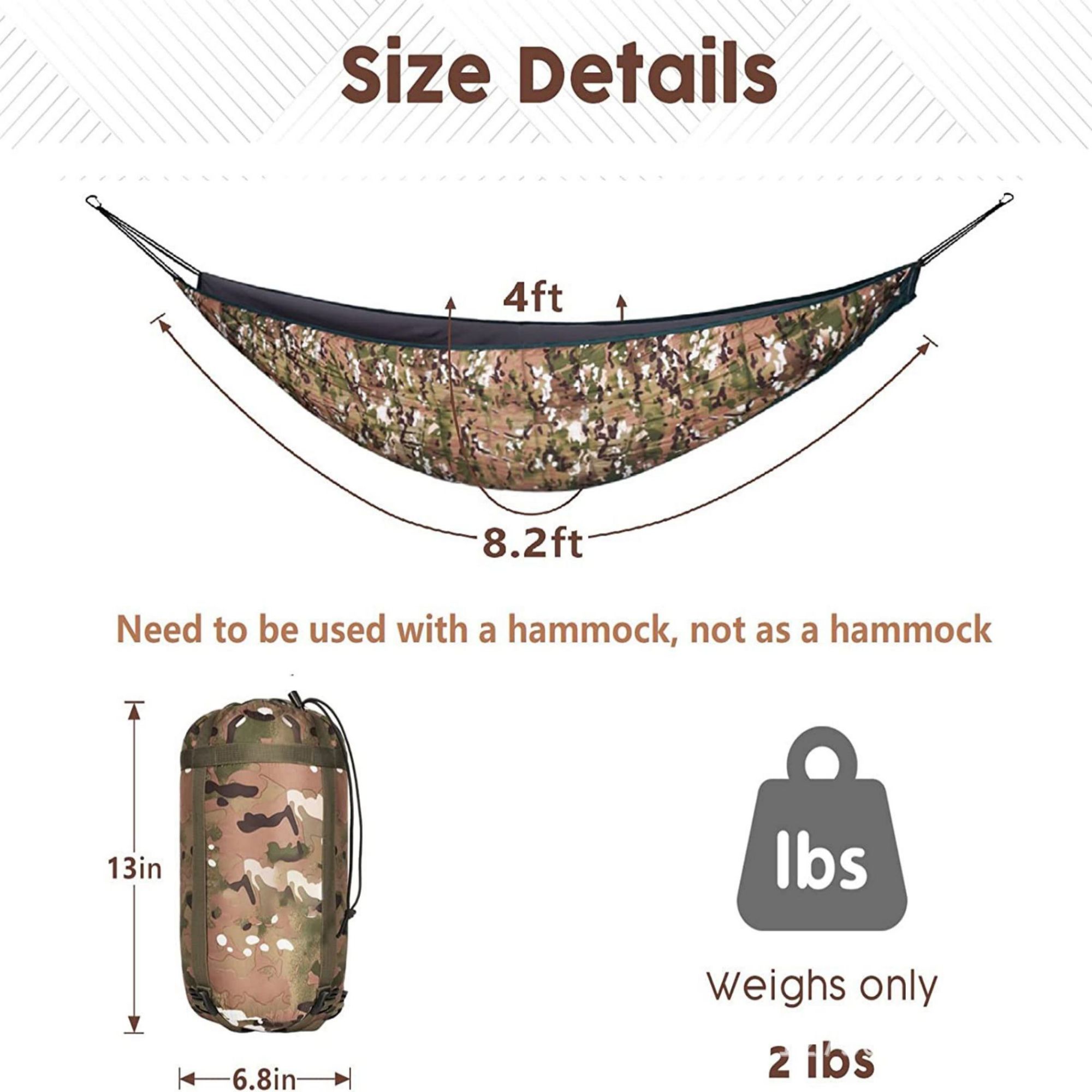 Comfortable Fabric Hammock With Tree Straps 3