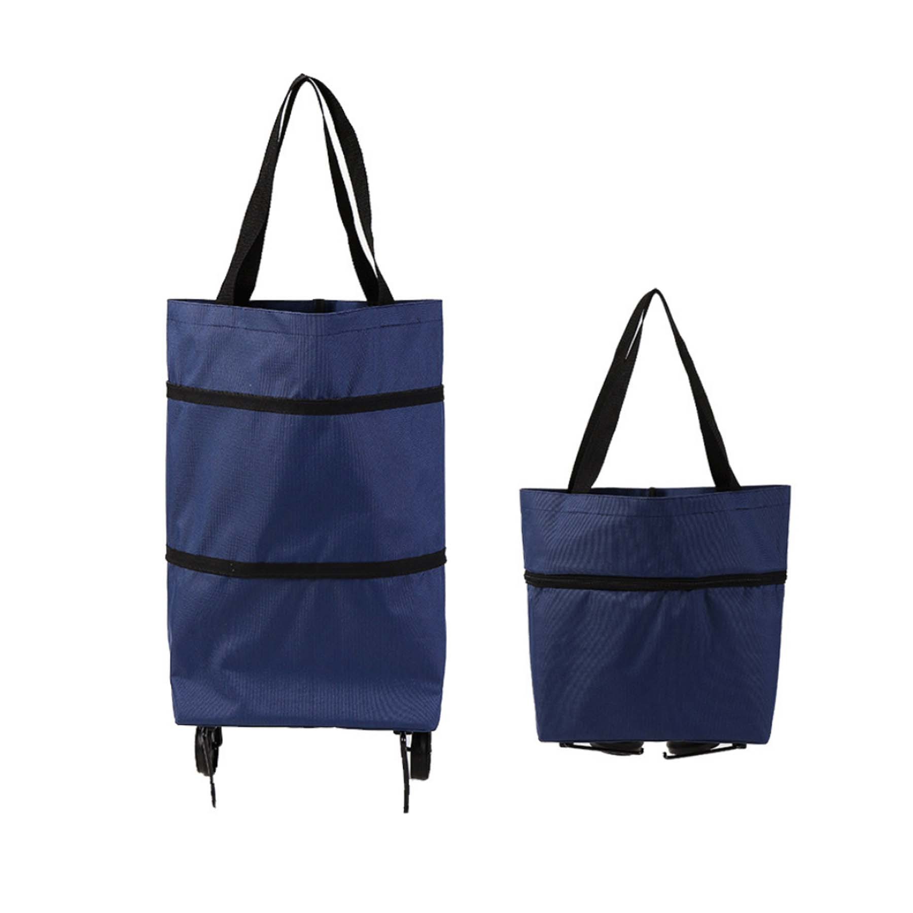 Collapsible Shopping Bag with Wheels 3