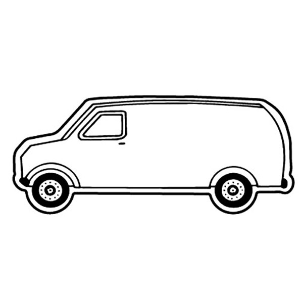 Magnet - Delivery Van - Full Color 2