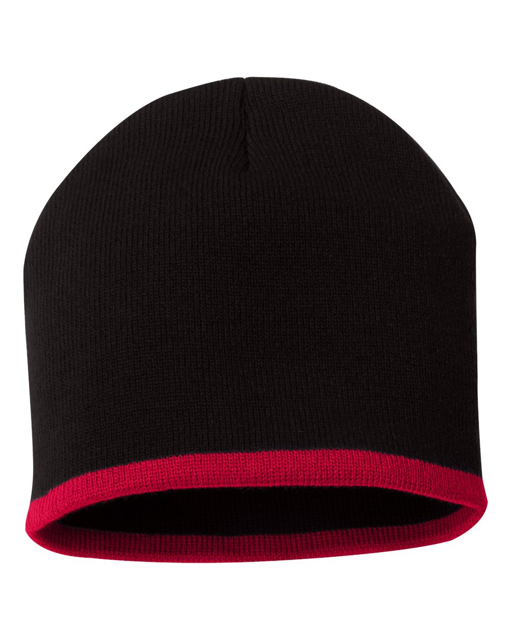8" Bottom-Striped Beanie - SP09 11