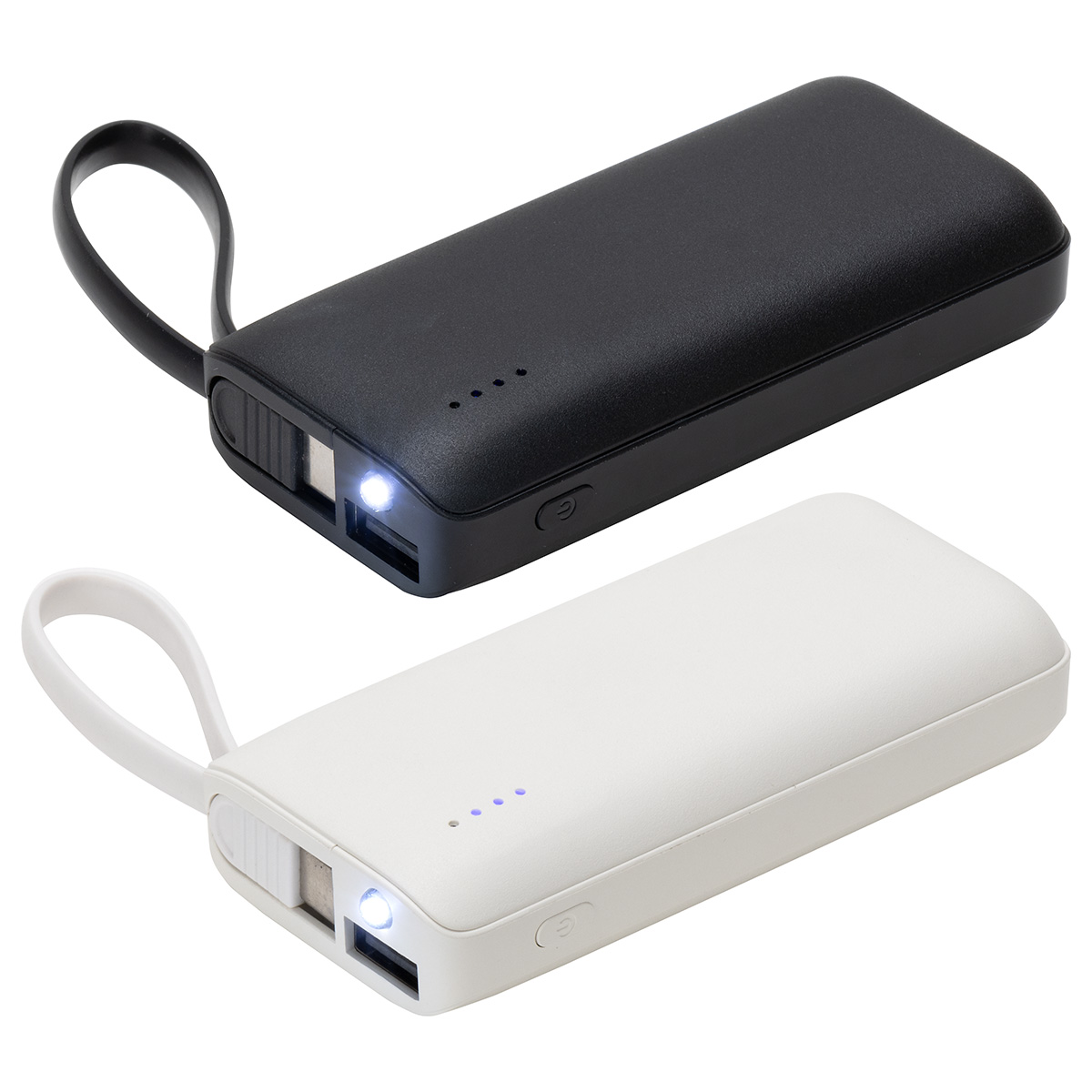 Chancellor 5000mAh Power Bank with USB-C Built-in Cable 8