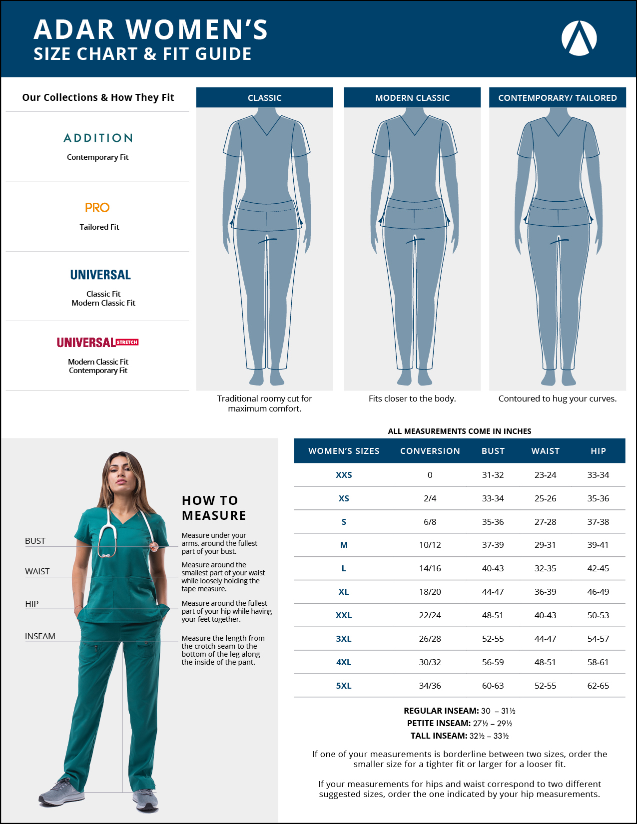 Adar - Pro - Women's Movement Booster Jogger Scrub Set 9