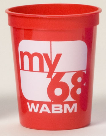 16 oz. Smooth Mood Stadium Cup (Natural To Color) - Silkscreen 3
