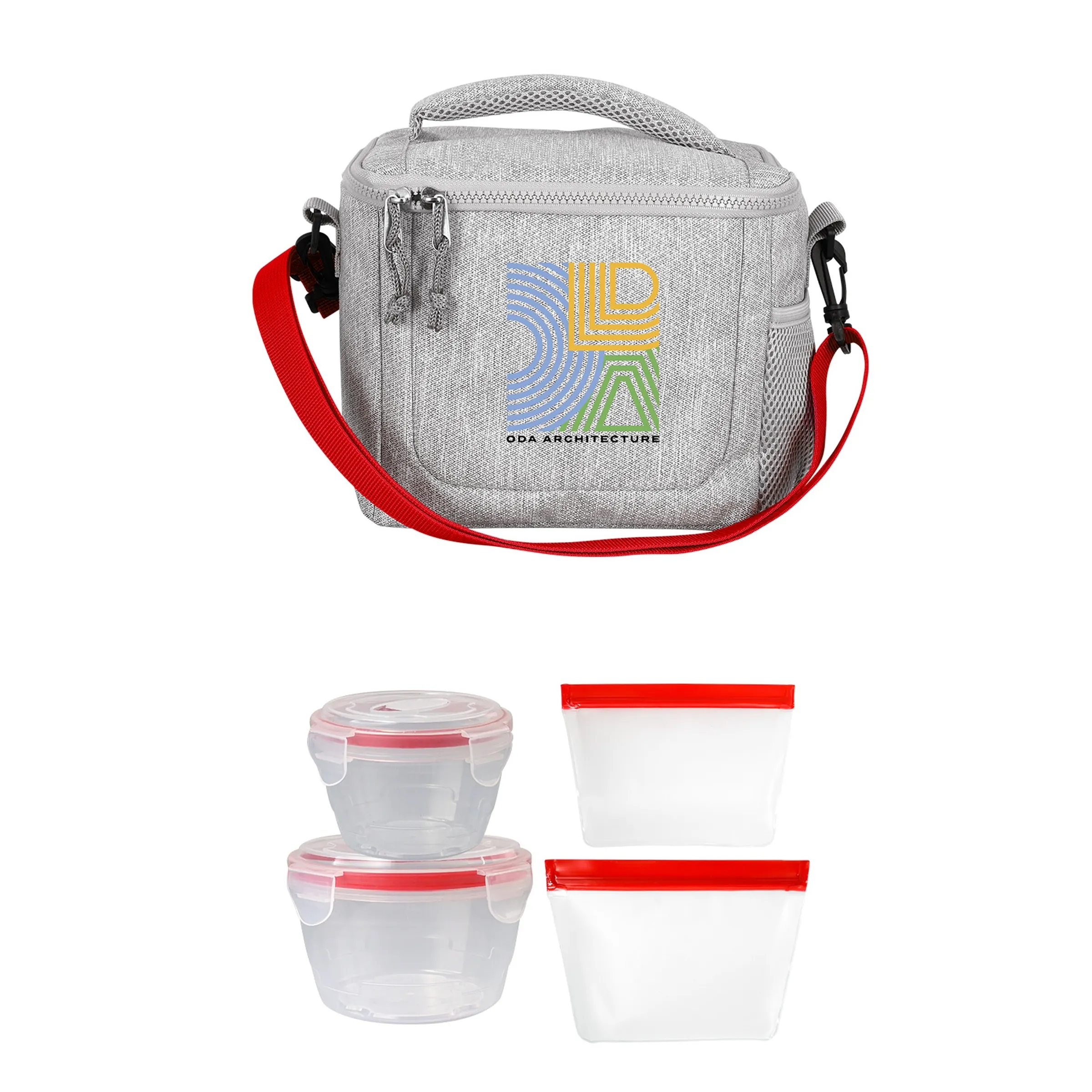Adventure Cooler Nested Bagged Lunch Set 6