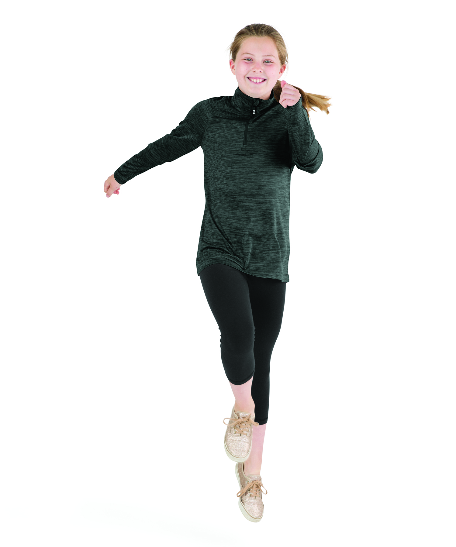 Youth Space Dye Performance Pullover 15