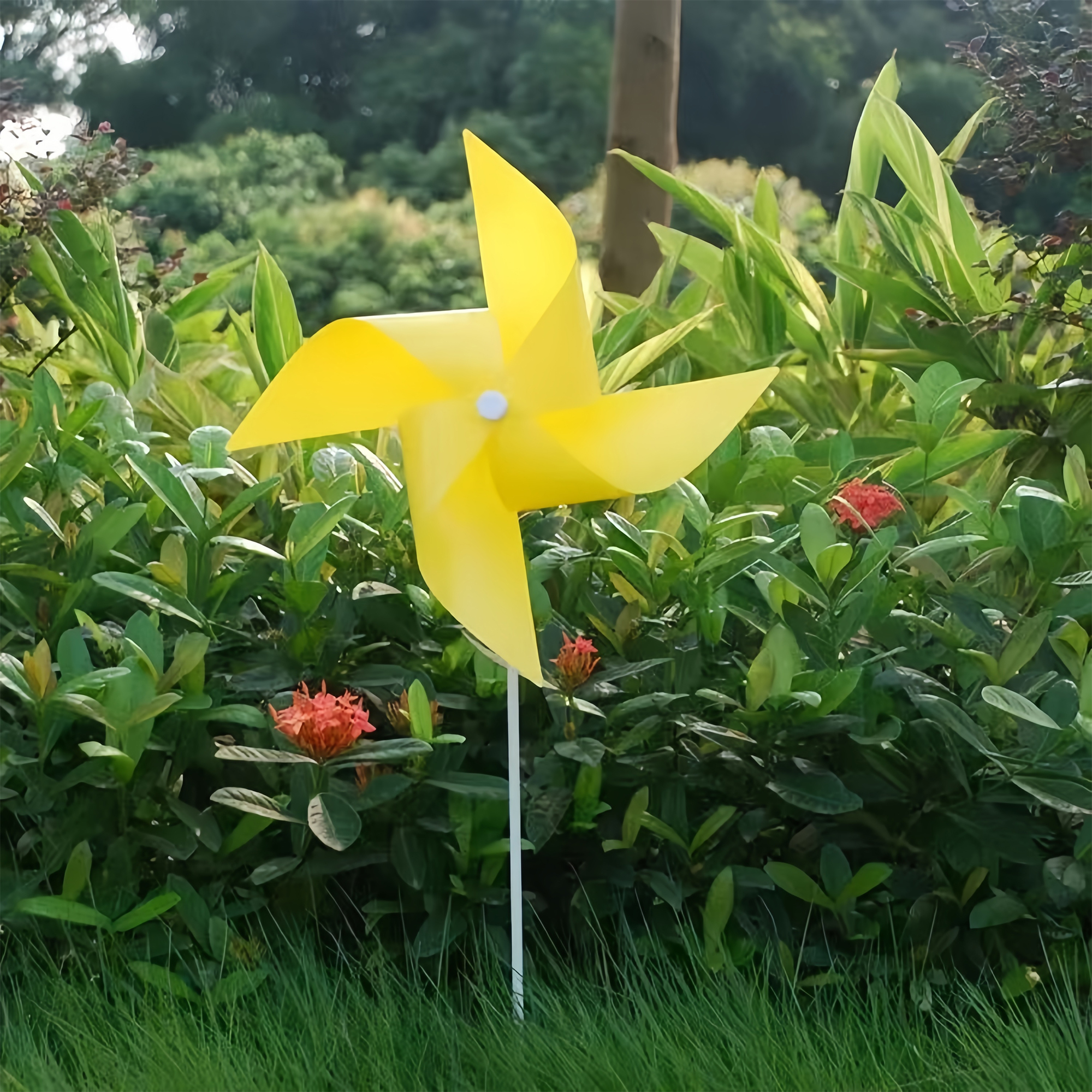 Colorful Plastic Windmill Toy for Kids 4
