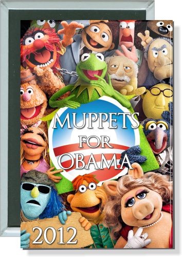 Muppets for Obama 2012, Political Button