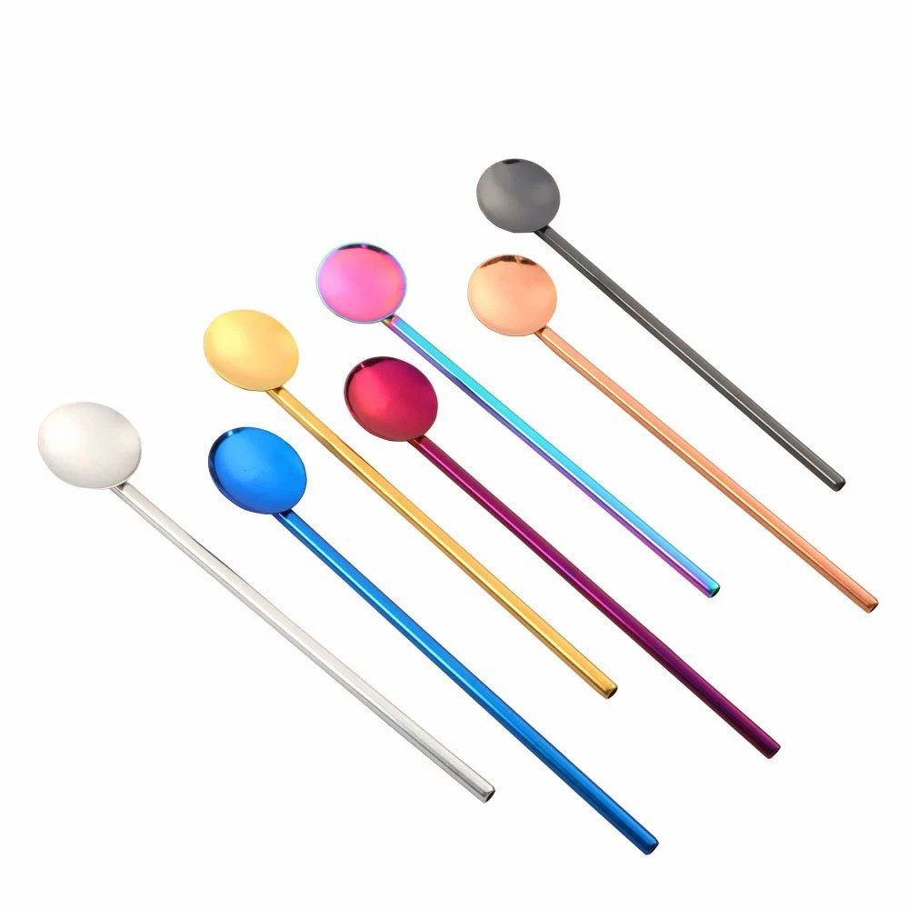 2 in 1 Stainless Steel Spoon Straw 4