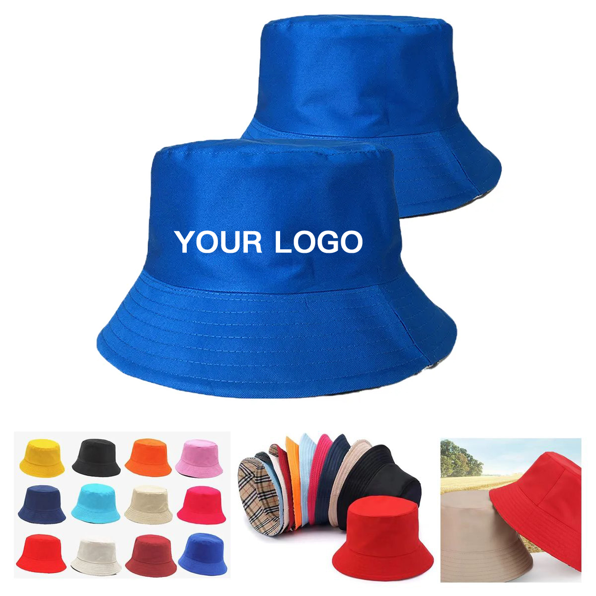 23 Inch Fisherman Bucket Hat with Wide Brim 6