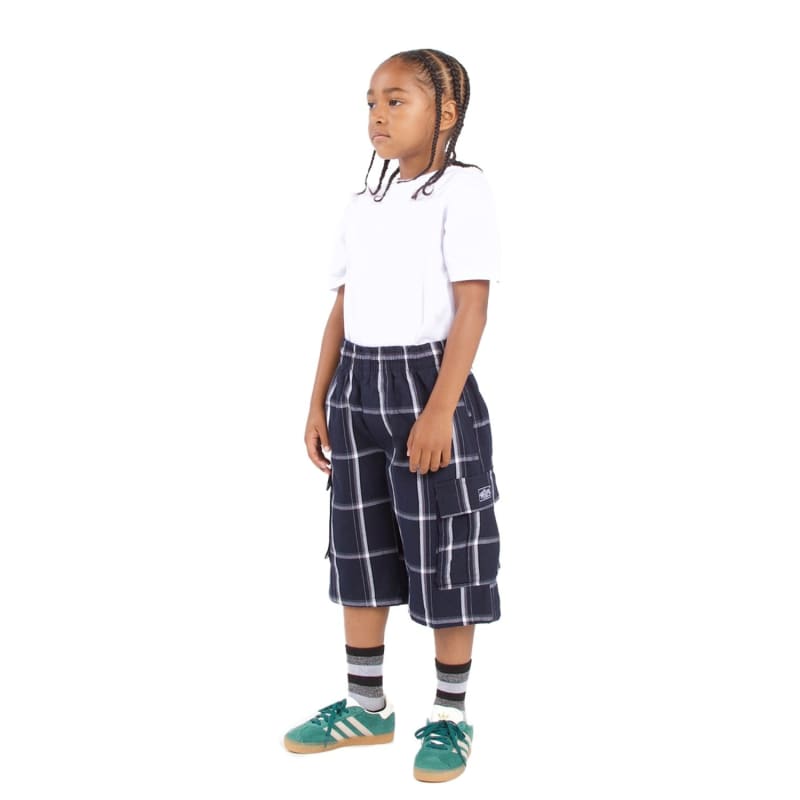 Shaka Wear Youth Plaid Shorts 37